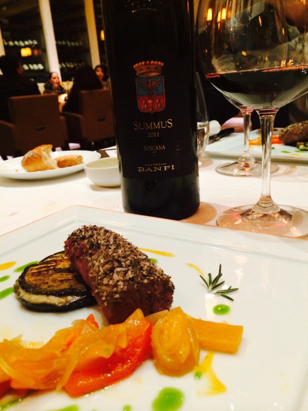 Castello Banfi Summus 2011 IGT Paired with Slow Cooked Lamb