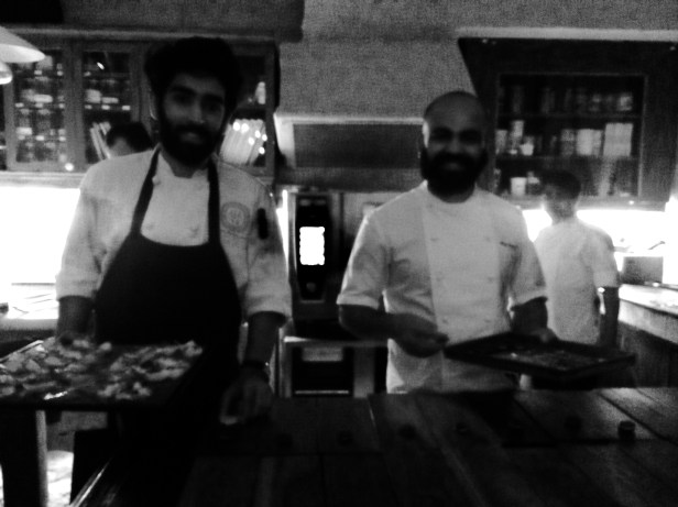 Chef Sujan S with Chef Achintya 