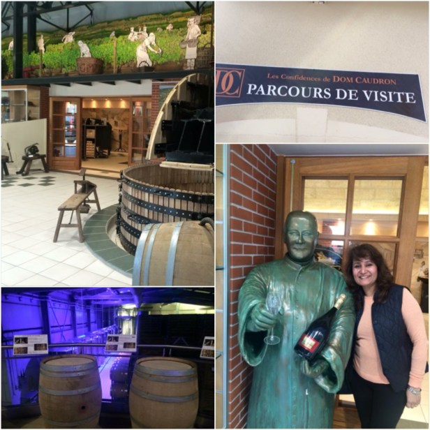 Getting an insight into the secrets during my visit to Dom Caudron during IWINETC in April 2015