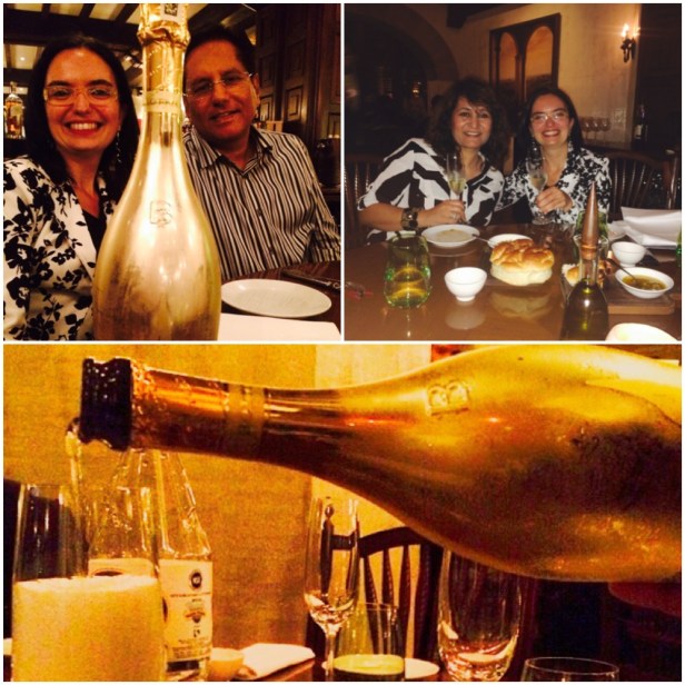 With Rohit Mehra owner of Mohan Bros & Katia Bonaguro Export Manager of Bottega SpA at La Piazza Hyatt Delhi 