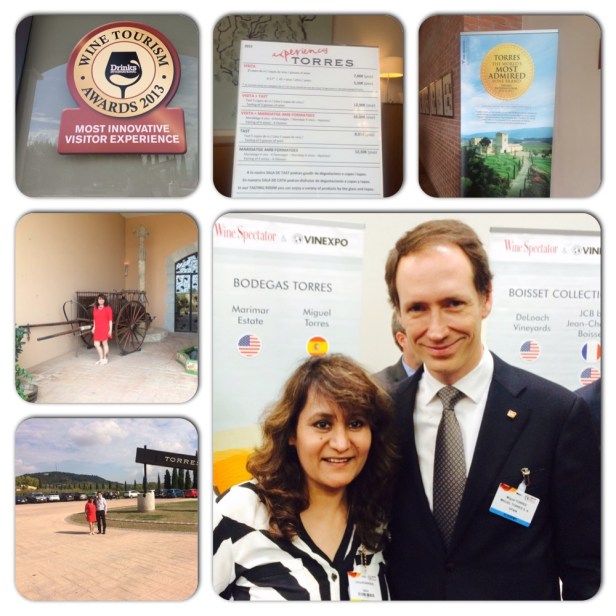 With Miguel Torres Maczassek CEO of Miguel Torres, S.A. in Bordeaux & some pictures of my visit to Bodegas Torres near Barcelona 