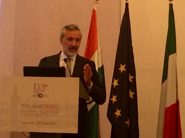 H.E Lorenzo Angeloni, Italian Ambassador of Italy to India 