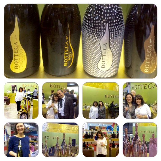 At the Bottega SpA Stall with Sandro Bottega, Katia Bonaguro & Irene Patruno