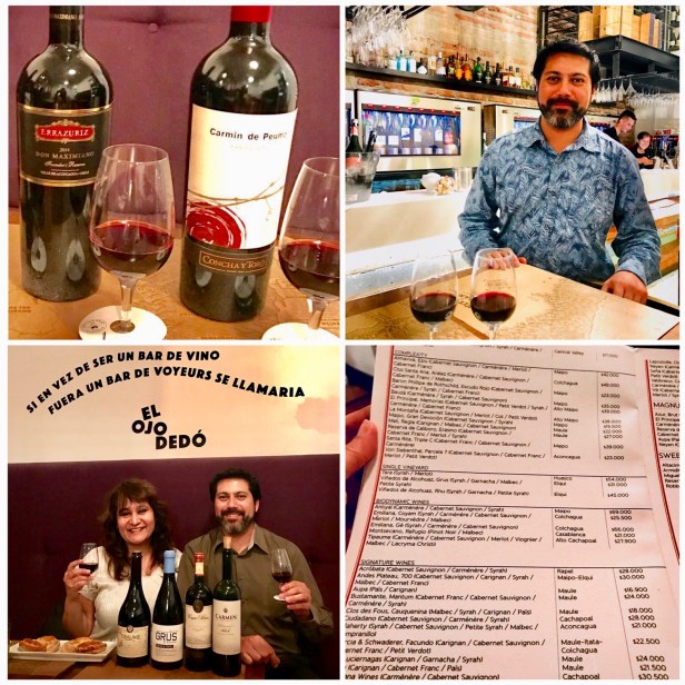 Bocanariz Wine Bar Santiago Chile