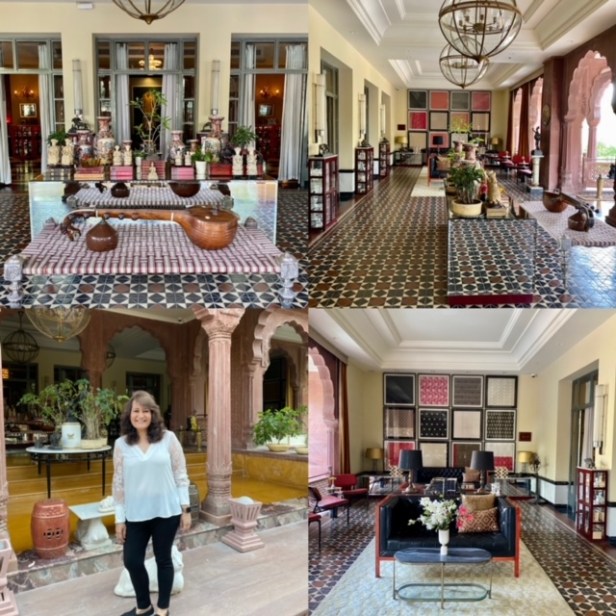 Art Deco Verandah at Narendra Bhawan