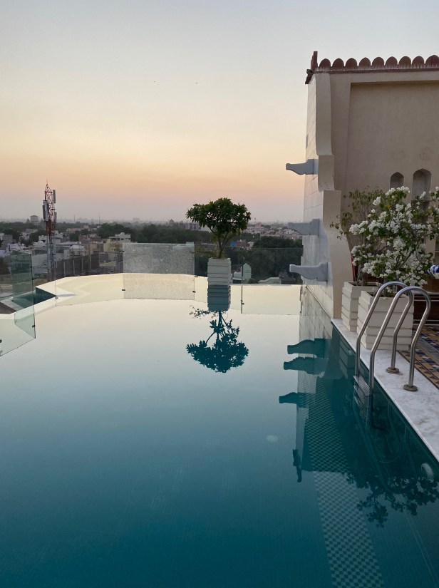 Infinity Pool at Narendra Bhawan